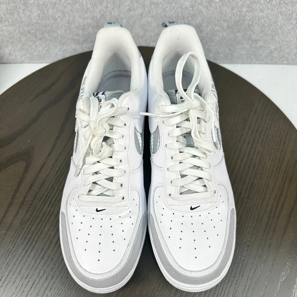2019 Mens Nike Air Force One Low Under Construction Sz 10 BQ4421-100